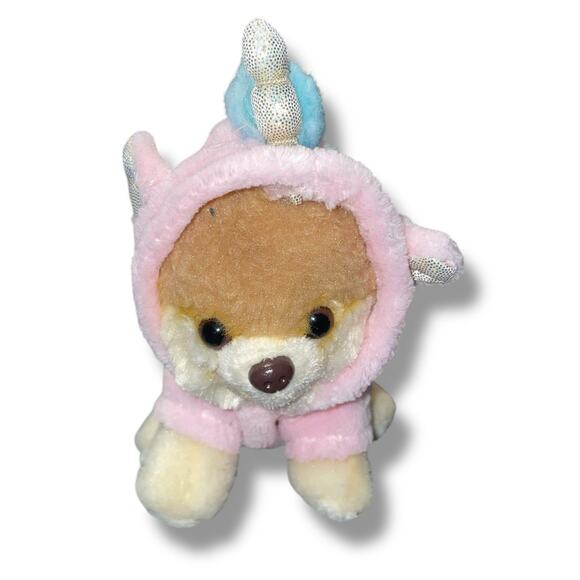 Gund 5" Itty Bitty Boo Worlds Cutest Dog Puppy Unicorn Plush Stuffed #44 Toy - Picture 11 of 12